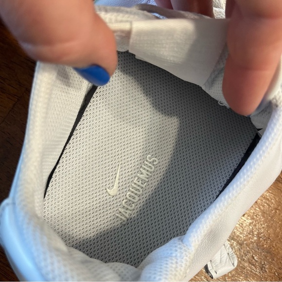 Nike x Jacquemus J Force 1 low white sneaker shoe size 9 women’s - Picture 12 of 14